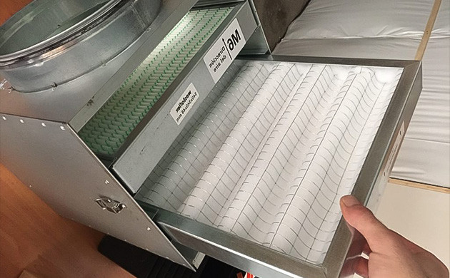 система фильтрации подаваемого воздуха