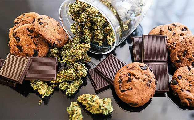 Твердые канна-продукты с каннабисом