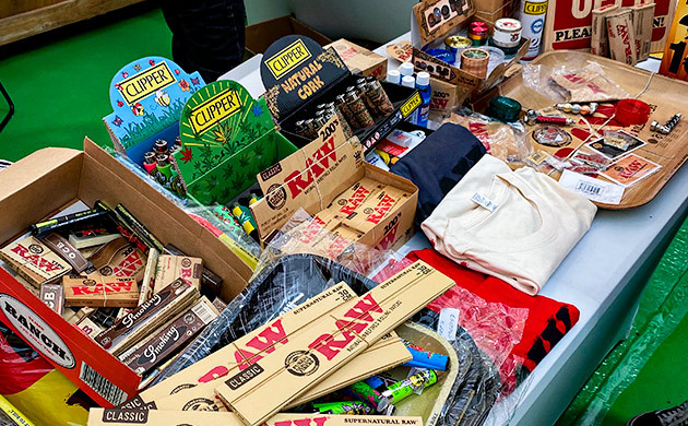 Аксессуары для использования марихуаны Выставки Spannabis 2023