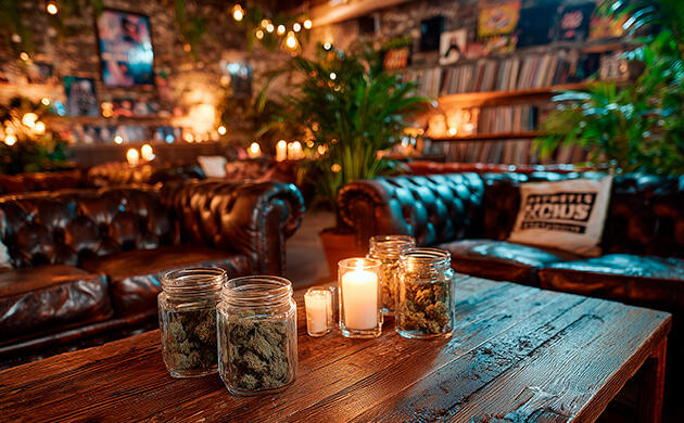 Атмосфера в ассоциации каннабиса