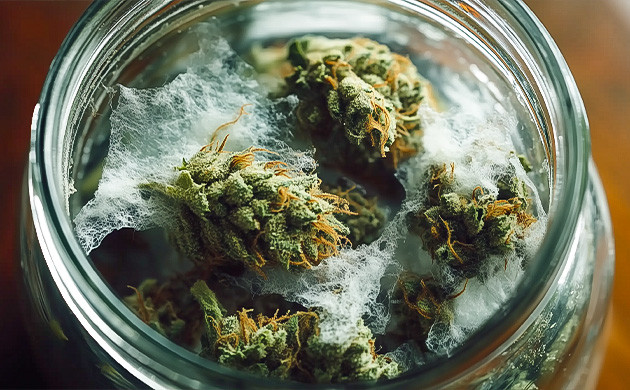 Признаки заражения марихуаны плесенью