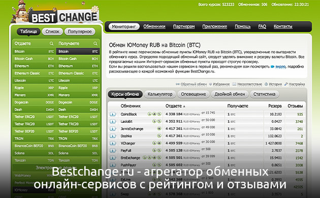 Покупка биткойнов стала проще: Bestchange.ru