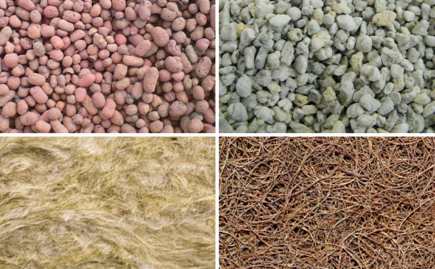 Субстраты для использования в гидропонике