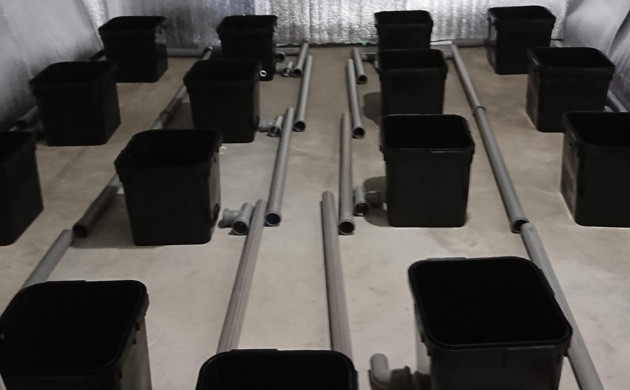 Гроурум в подвале