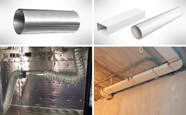 Разновидности воздуховодов