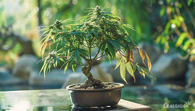 Бонсай как способ выращивания каннабиса