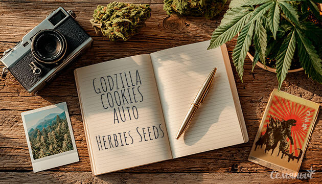 Гроурепорт Godzilla Cookies Auto от Herbies Seeds