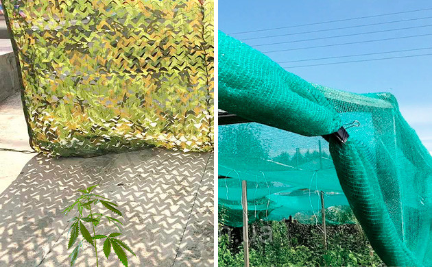 Сетка для защиты от солнца