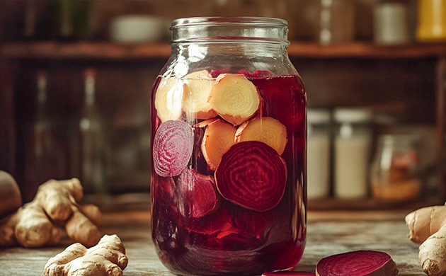 Вода для свекольного канна-лимонада
