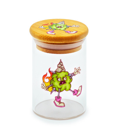 Баночка герметичная с принтом 7CH, маленькая