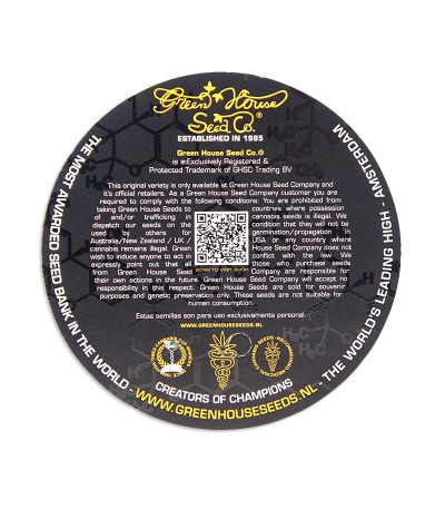 Семена сорта Kaia Kush fem (Green House Seed)