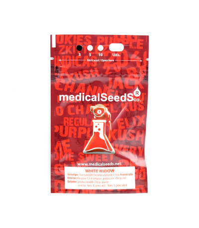 Семена сорта White Widow fem (Medical Seeds)