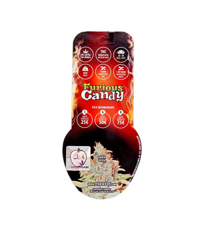 Семена конопли Furious Candy в оригинальной упаковке