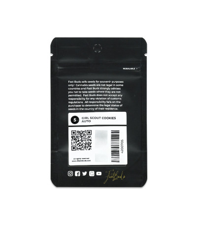 Семена сорта Cookies auto fem (FastBuds)