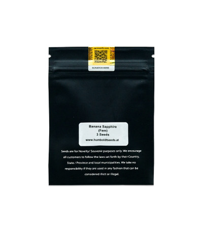 Семена сорта Banana Sapphire fem (Humboldt Seed Organization)