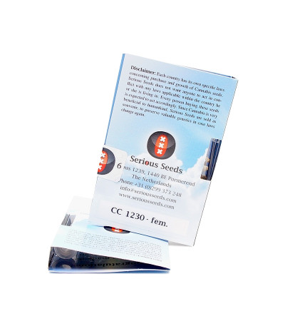 Семена сорта CBD-Chronic fem (Serious Seeds)