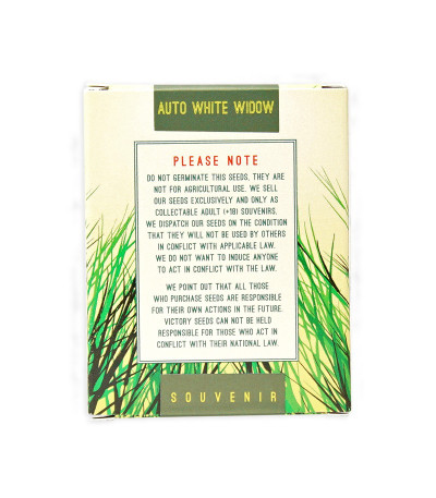 Семена сорта Auto White Widow fem (Victory Seeds)