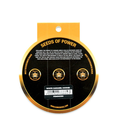 Семена сорта White Caramel Cookie fem (Sumo Seeds)